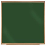 Wood Frame Duroslate 3X3 Green Chalkboard, GH-24231G