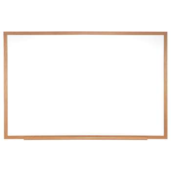 Melamine Markerboard 18X24 W/ Wood Frame By Ghent