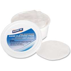 Genuine Joe Pre-moistened Hand Cleaning Pads - GJO15050