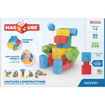 Magicubes Fullcolor Try Me 64 Pcs Recycled, GMW069