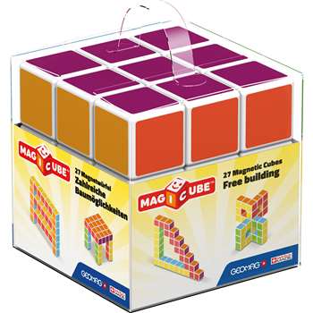 Magicube - 27 Piece Multicolored Free Building Set, GMW128