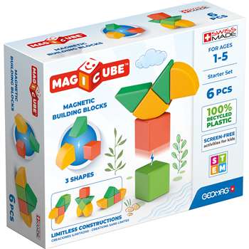 Magicubes Shapes Recycled 6 Pcs, GMW200