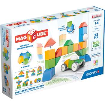 Magicubes Shapes Recycled 32 Pcs, GMW203