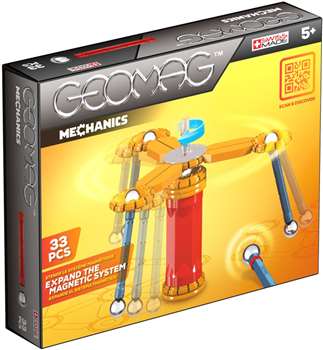 Mechanics Magnetic Motion St 33 Pcs Geomag, GMW720