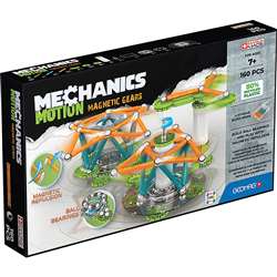 Mechanics Magnetic Gears 160 Pcs Recycled, GMW768