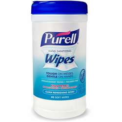 PURELL&reg; Clean Scent Hand Sanitizing Wipes - GOJ912006CMR