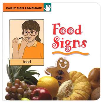 Early Sign Language Food Signs Board Book, GP-109