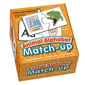 Animal Alphabet Matchup By Garlic Press