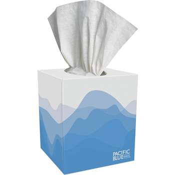 Pacific Blue Select Facial Tissue by GP Pro - Cube Box - GPC46200
