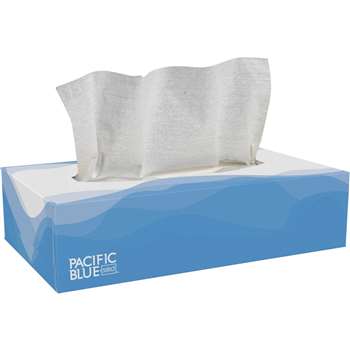 Pacific Blue Select Facial Tissue by GP Pro - Flat Box - GPC48100