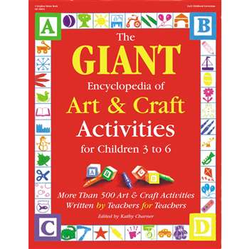 The Giant Encyclopedia Art & Craft Ages 3-6 By Gryphon House