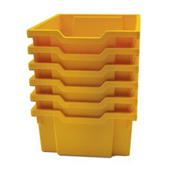 DEEP TRAY F2 YELLOW 6/PK - GTSF0202P6