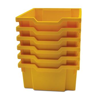 DEEP TRAY F2 YELLOW 6/PK - GTSF0202P6