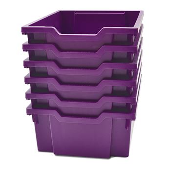 DEEP TRAY F2 PURPLE 6/PK - GTSF0205P6