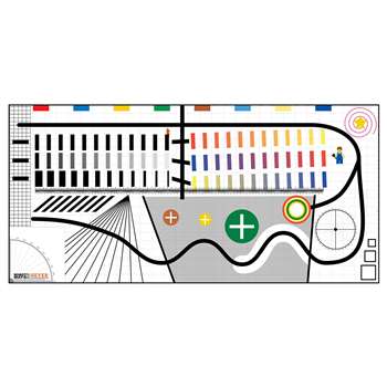 Robotics Challenge Mat Genrl Skills Mat Fll Size, GYR199005