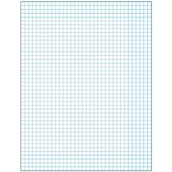 Graph Paper 50 Sheets, GYRER14GRAPHONESIDE