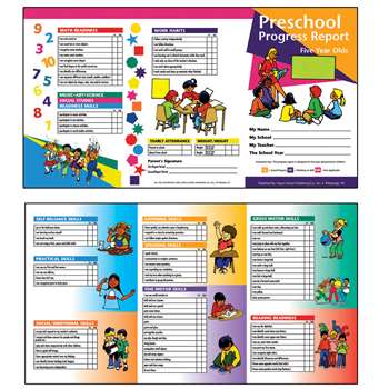 Preschool Progress Report 10Pk Age5 By Hayes School Publishing