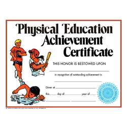 Certificate Physical Education 30Pk By Hayes School Publishing