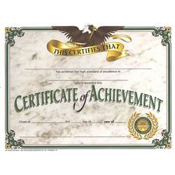 Certificates Of Achievement 30/Pk 8.5 X 11 By Hayes School Publishing