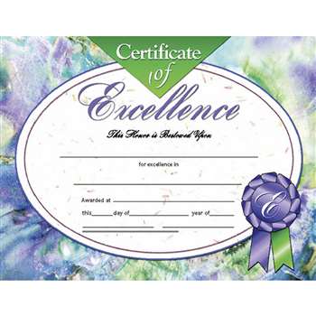 Certificates Of Excellence 30/Pk 8.5 X 11 Inkjet Laser By Hayes School Publishing