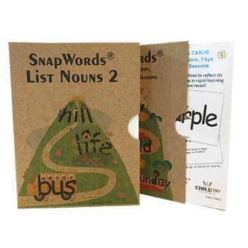 Snapwords Teaching Cards List N2, HB-SWN21