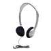 Personal Stereo Mono Headphones Foam Ear Cushions w/o Volume Ctrl