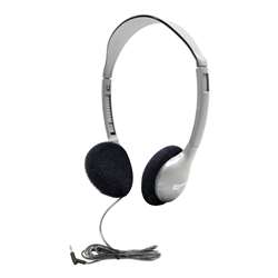 Personal Stereo Mono Headphones Foam Ear Cushions W/O Volume Ctrl By Hamilton Electronics Vcom