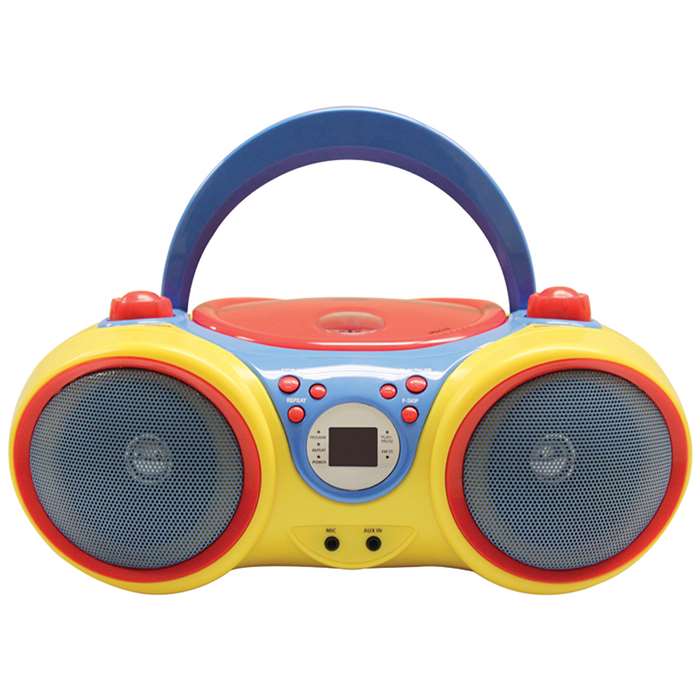 Kids Cd Player Karaoke Machine With Microphone, HECKIDSCD30