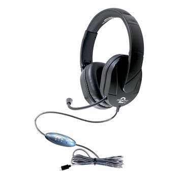 Headset Over Ear Mic Usb, HECM2USB