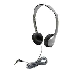 Personal Stereo Mono Headphones Leatherette Ear Cush W/O Volume By Hamilton Electronics Vcom