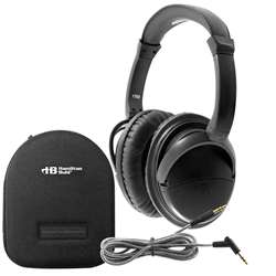 Deluxe Noise Cancelling Headphones With Case, HECNCHBC1
