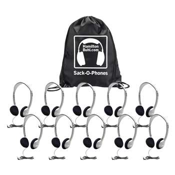 Sack O Phones 10 Ha2 Personal Head Sets Foam Ear C, HECSOPHA2