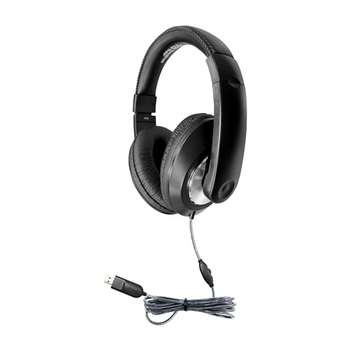 Headphone with Volume Contrl Usb Plug, HECST1BKU