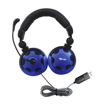 T Pro Usb Headset with Noise Cancelling Mic, HECTP1USB