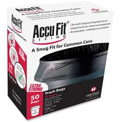 Heritage Accufit Reprime 32 Gallon Can Liners - HERH6644TKRC1