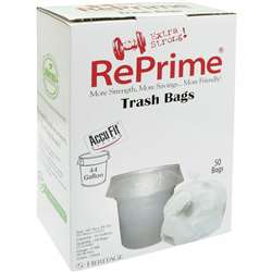 Heritage RePrime AccuFit 44-gal Can Liners - HERH7450TCRC1