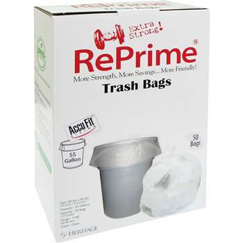 Heritage AccuFit RePrime Can Liners - HERH8053TCRC1