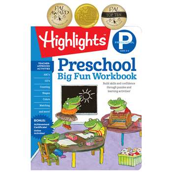 BIG FUN WORKBOOKS PRESCHOOL - HFC9781629797625