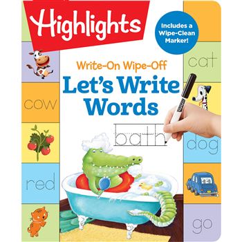 LETS WRITE WORDS DRY ERASE BOOK - HFC9781629799230