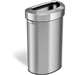 HLS Commercial Semi-Round Open Top Trash Can - HLCHLS23DOT