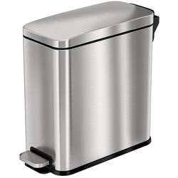 HLS Commercial Fire-Rated Soft Step Trash Can - HLCHLSS03RFR