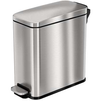 HLS Commercial Fire-Rated Soft Step Trash Can - HLCHLSS03RFR