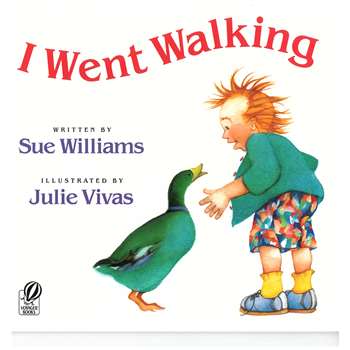 I Went Walking Paperback By Houghton Mifflin