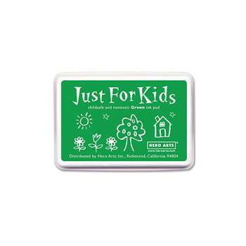JUST FOR KIDS GREEN INKPAD - HOACS102