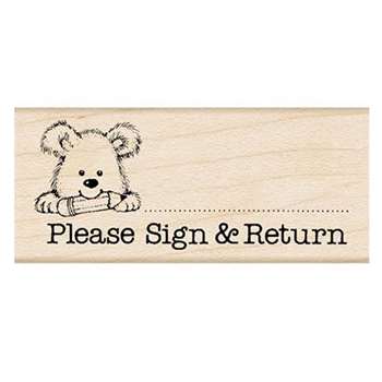 Please Sign & Return Pup, HOAD453