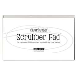 Clear Design Scrubber Pad, HOANK301