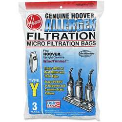 Hoover Type Y Allergen Filtration Bags - HVR4010100Y