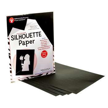 Silhouette Paper 25 Shts Per Pk 8 1/2 X 11 By Hygloss Products