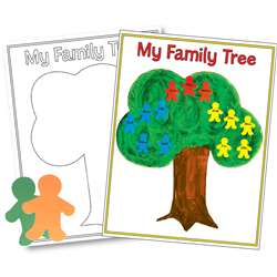 Family Tree Poster By Hygloss Products