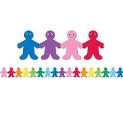 Rainbow People Mighty Brights Border By Hygloss Products